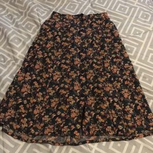 VINTAGE FLORAL SKIRT 🍂🍁